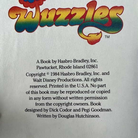 WUZZLES. ELEROO’S BIG SURPRISE! VINTAGE HASBRO STORY BOOK - Picture 3 of 6